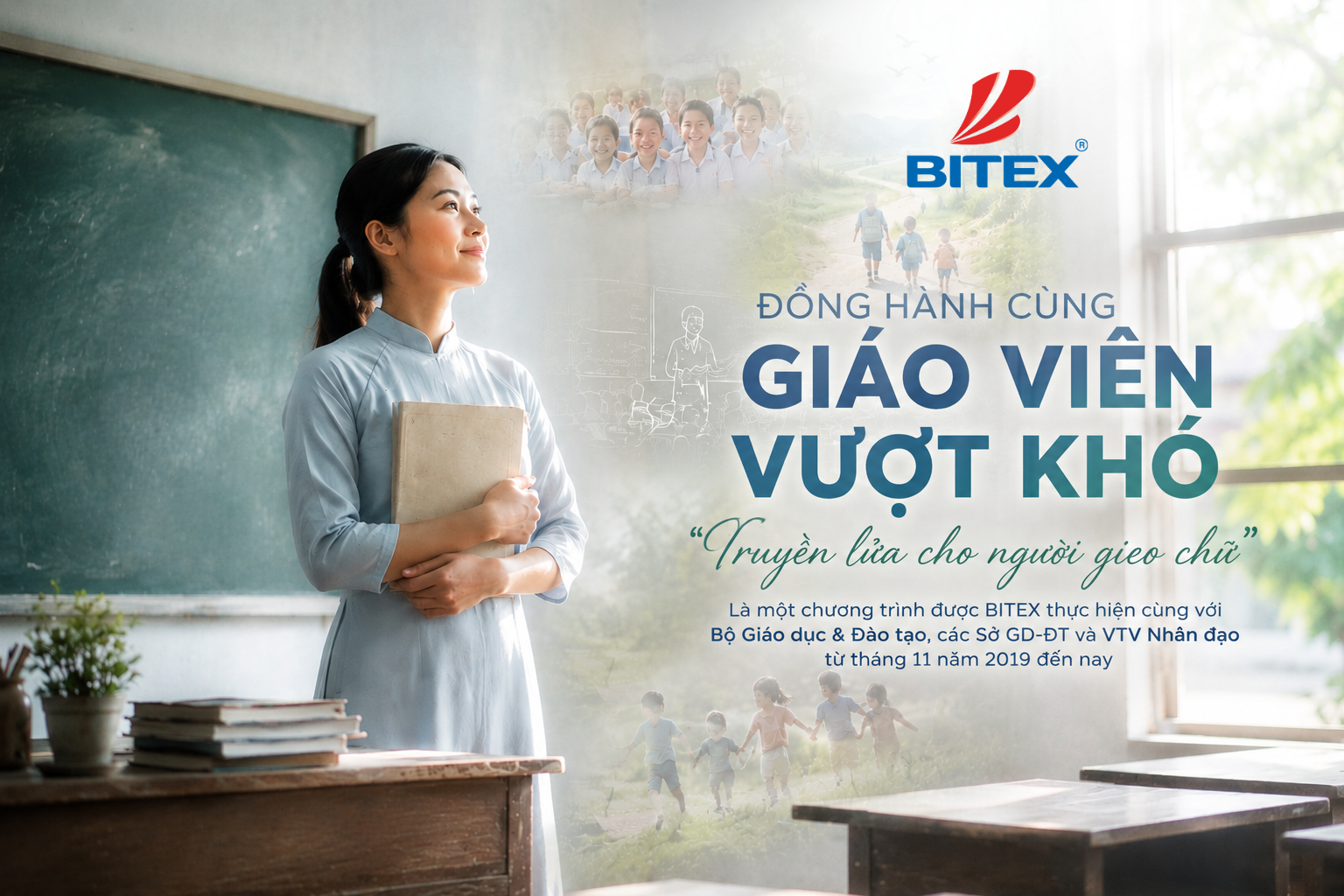 “ĐỒNG HÀNH CÙNG GIÁO VIÊN VƯỢT KHÓ” 2026: TRUYỀN LỬA CHO NGƯỜI GIEO CHỮ