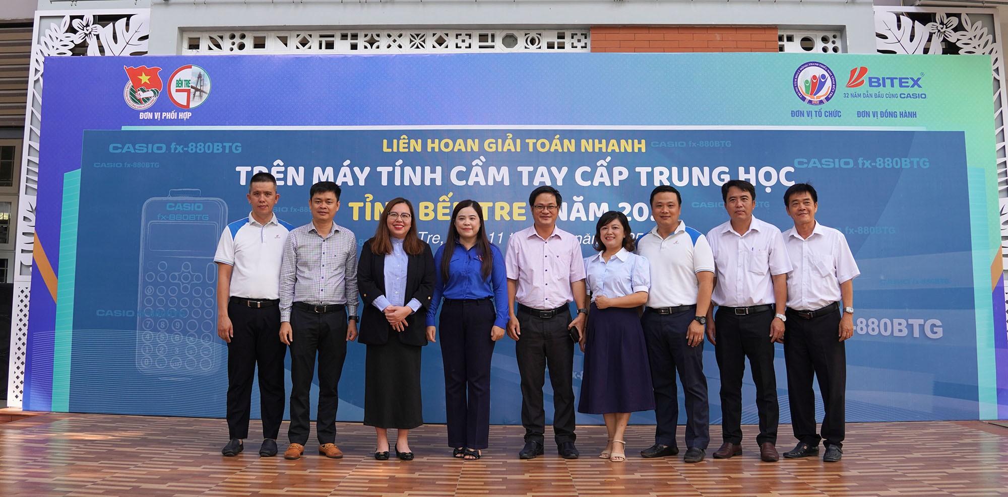 Bến Tre: Gần 400 học sinh hào hứng tham gia kỳ thi Giải toán trên máy tính cầm tay năm học 2024–2025