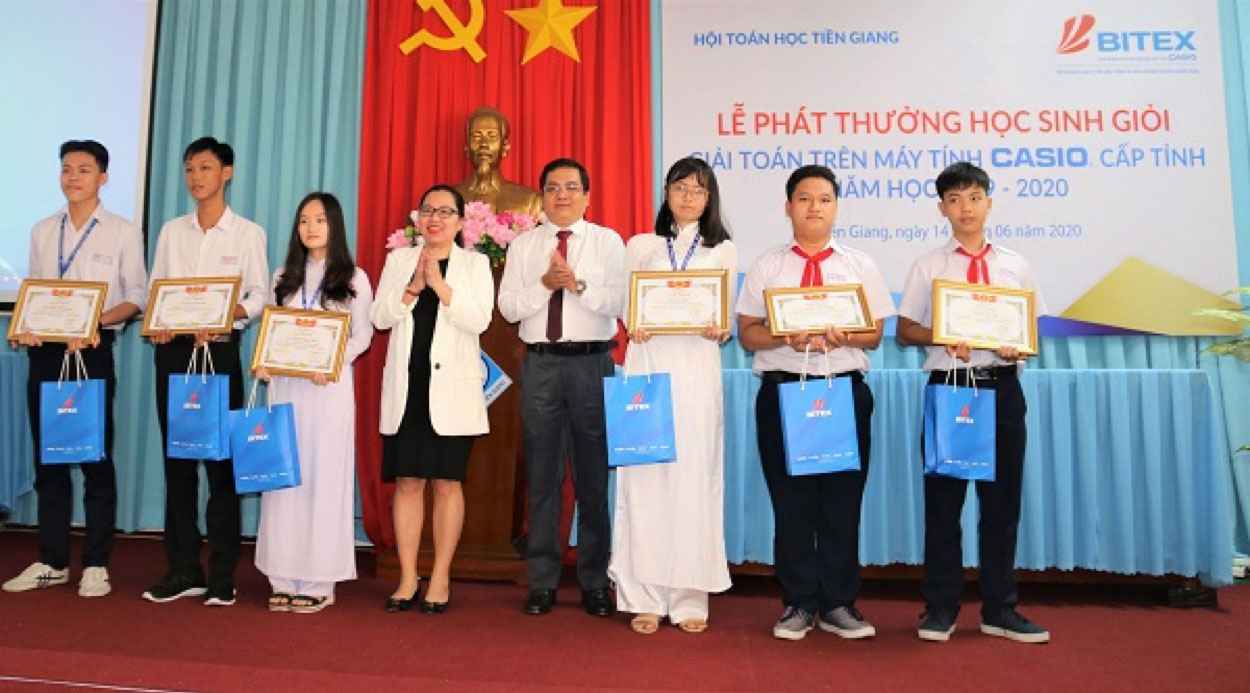 Hội Toán học tỉnh Tiền Giang tiếp nối tổ chức kỳ thi Giải toán trên máy tính cầm tay