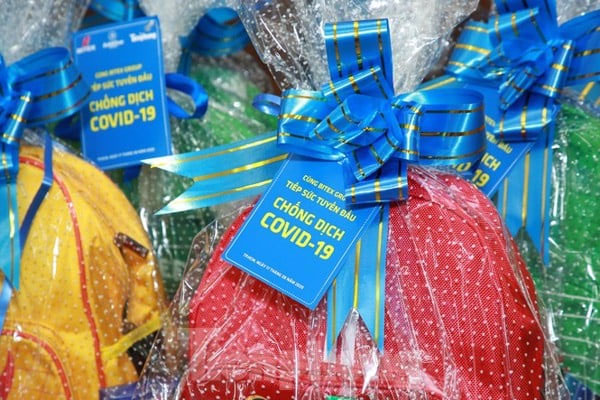 Tập đoàn BITEX và Báo Tiền Phong 'Tiếp sức tuyến đầu chống dịch'