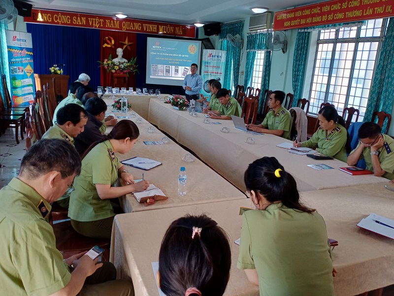 BITEX tham dự phổ biến pháp luật và trao đổi nghiệp vụ định kỳ tại Cục QLTT Tỉnh Kon Tum