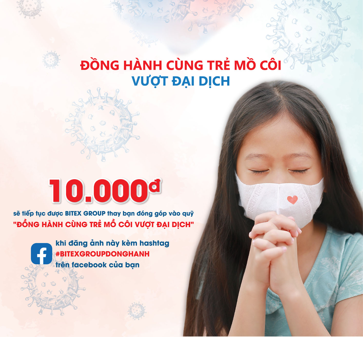 BITEX GROUP phát động Quỹ “Đồng hành cùng trẻ mồ côi vượt đại dịch”