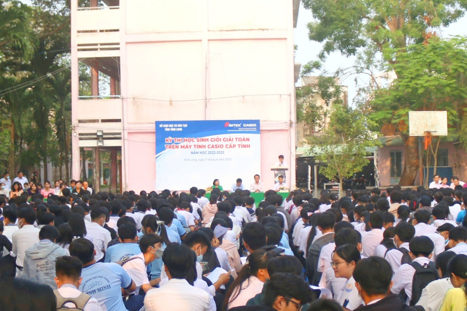 Gần 600 học sinh tỉnh Vĩnh Long tranh tài cuộc thi 